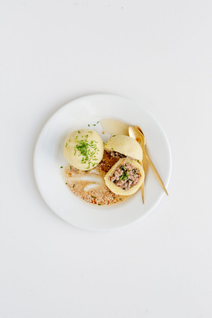 Hascheeknödel